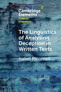 Front cover_The Linguistics of Analysing Deception in Written Texts