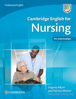 Front cover_Cambridge English for Nursing Pre-intermediate Student's Book