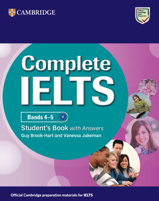 Couverture_Complete IELTS Bands 4–5 Student's Book with Answers