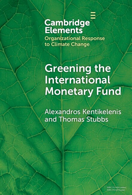 Couverture_Greening the International Monetary Fund