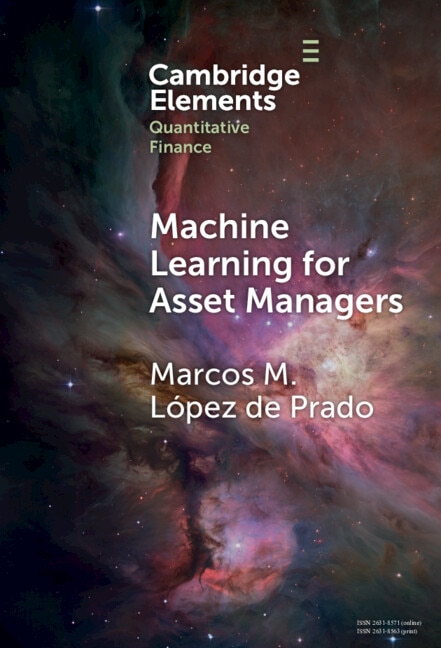 Front cover_Machine Learning for Asset Managers