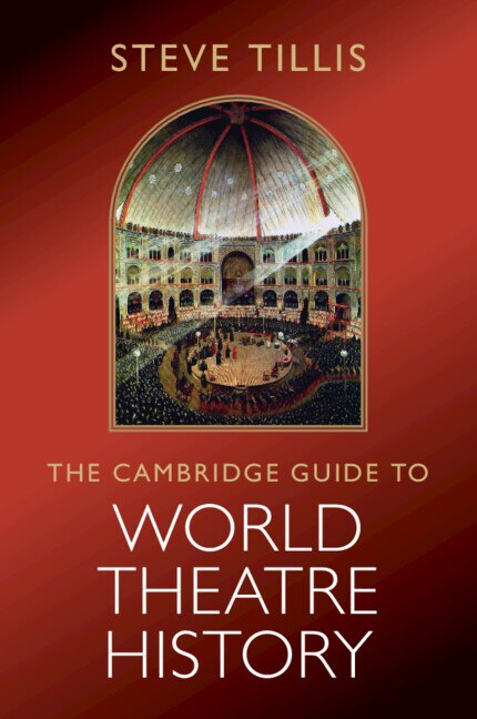 Front cover_The Cambridge Guide to World Theatre History