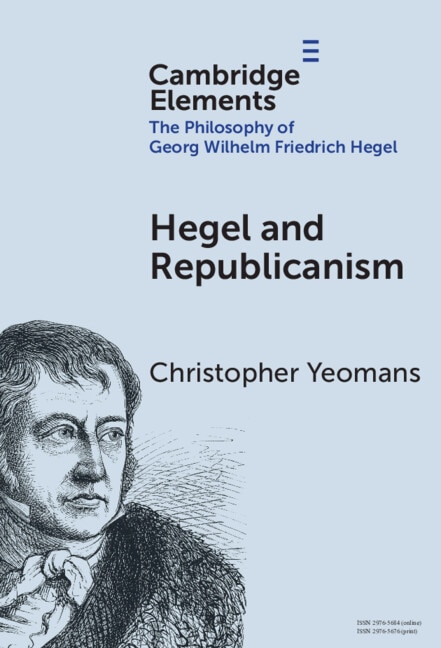 Front cover_Hegel and Republicanism