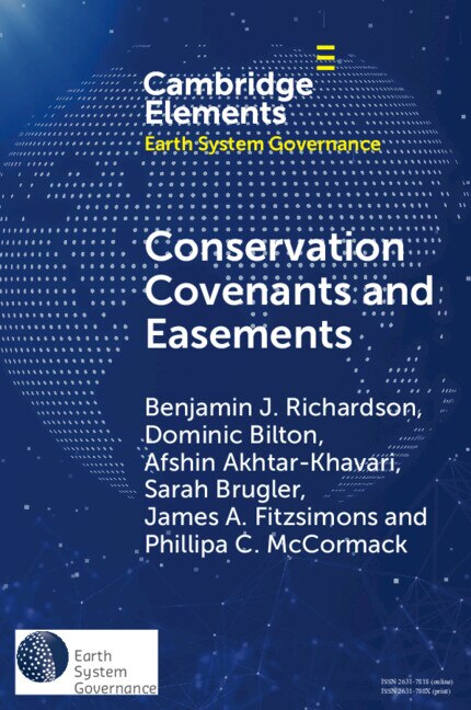 Front cover_Conservation Covenants and Easements