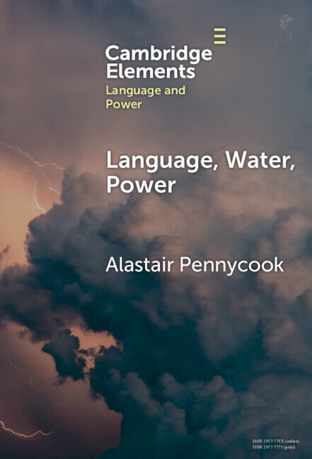 Front cover_Language, Water, Power