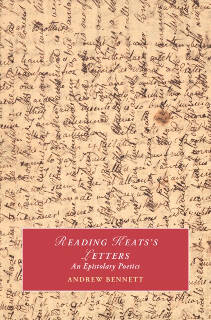 Couverture_Reading Keats's Letters