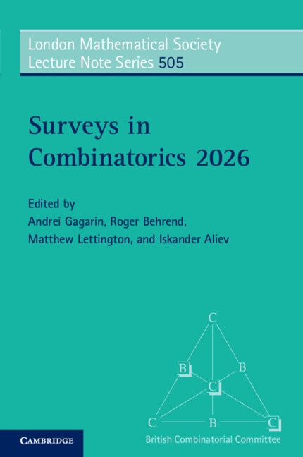 Couverture_Surveys in Combinatorics 2026
