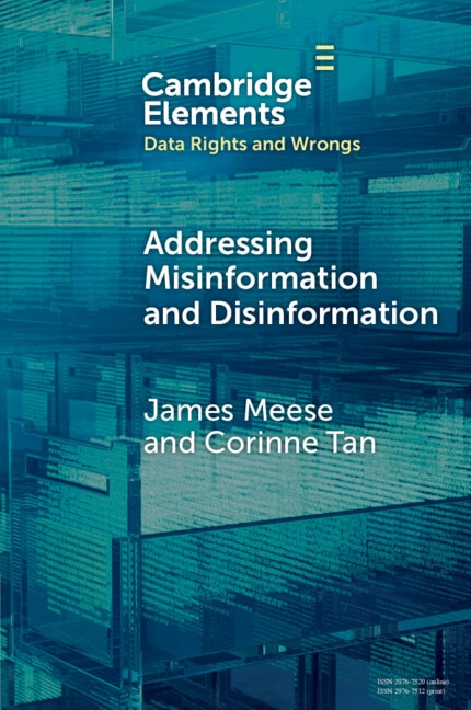 Front cover_Addressing Misinformation and Disinformation