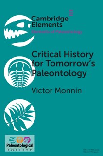 Front cover_Critical History for Tomorrow's Paleontology