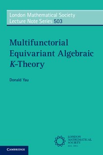 Couverture_Multifunctorial Equivariant Algebraic K-Theory