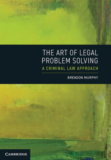 Front cover_The Art of Legal Problem Solving