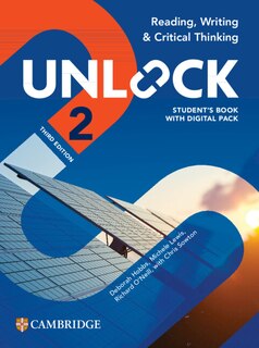 Front cover_Unlock Level 2 Reading, Writing and Critical Thinking Student's Book with Digital Pack