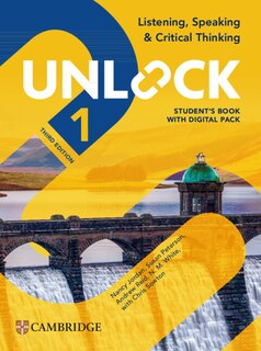 Front cover_Unlock Level 1 Listening, Speaking and Critical Thinking Student's Book with Digital Pack