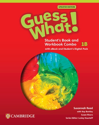 Guess What! American English Level 1B Combo Student's Book and Workbook with Student's Digital Pack Updated