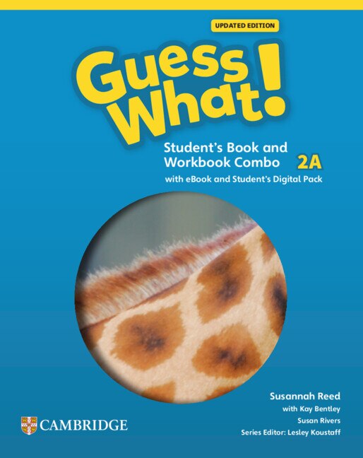 Front cover_Guess What! American English Level 2A Combo Student's Book and Workbook with Student's Digital Pack Updated