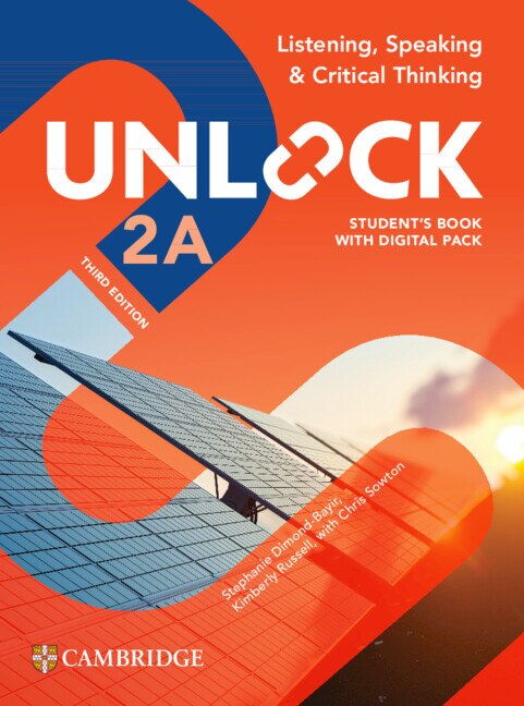 Front cover_Unlock Level 2A Listening, Speaking and Critical Thinking Student's Book with Digital Pack