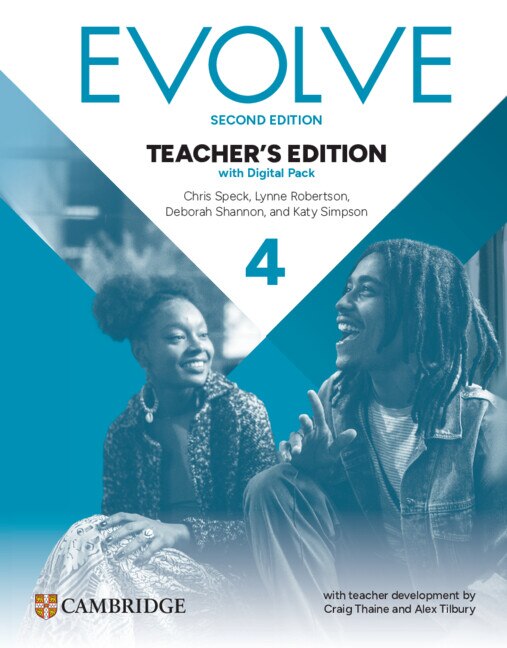 Front cover_Evolve Level 4 Teacher's Edition with Digital Pack