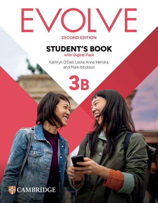 Front cover_Evolve Level 3B Student's Book with Digital Pack