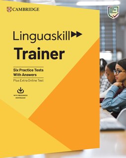 Front cover_Linguaskill Trainer B1 to C1 Trainer with Answers with Downloadable Audio (For Trainer Pack)