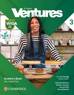 Couverture_Ventures Level 3 Student's Book with Digital Pack