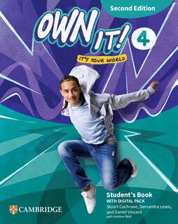 Front cover_Own it! Level 4 Student's Book with Digital Pack Second Edition