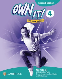 Front cover_Own it! Level 4 Workbook with Digital Pack Second Edition