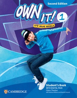 Couverture_Own it! Level 1 Student's Book with Digital Pack Second Edition
