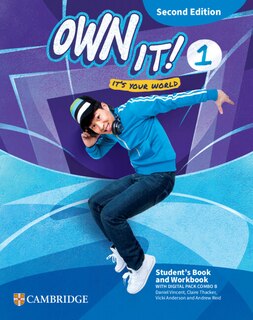 Front cover_Own it! Level 1 Student's Book and Workbook with Digital Pack Combo B Second Edition