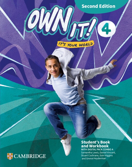Couverture_Own it! Level 4 Student's Book and Workbook with Digital Pack Combo A Second Edition