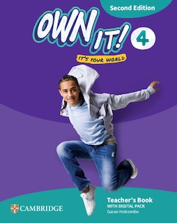 Front cover_Own it! Level 4 Teacher's Book with Digital Pack Second Edition