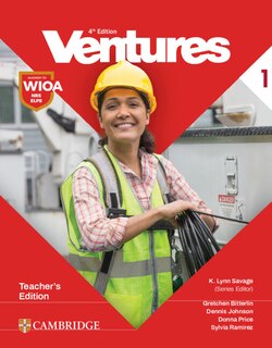 Couverture_Ventures Level 1 Teacher's Edition