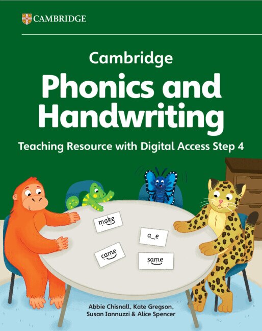 Front cover_Cambridge Phonics and Handwriting Teaching Resource with Digital Access 4