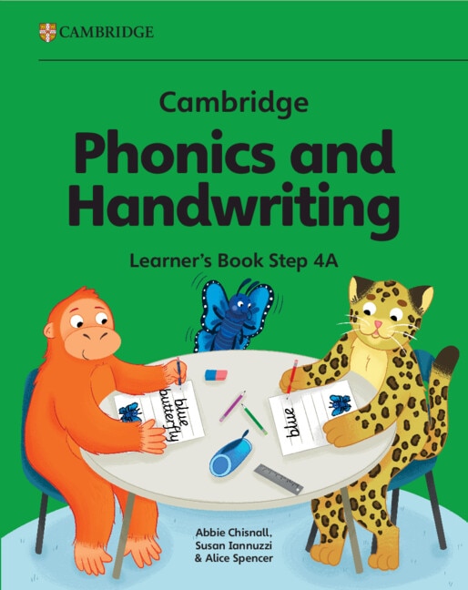 Couverture_Cambridge Phonics and Handwriting Learner's Book 4A