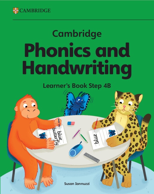 Couverture_Cambridge Phonics and Handwriting Learner's Book 4B