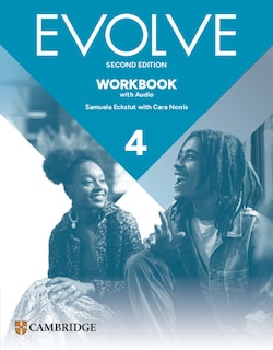 Front cover_Evolve Level 4 Workbook with Audio