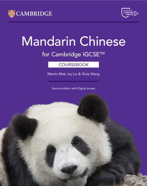 Couverture_Mandarin Chinese for Cambridge IGCSE™ Coursebook with Digital Access (2 Years)