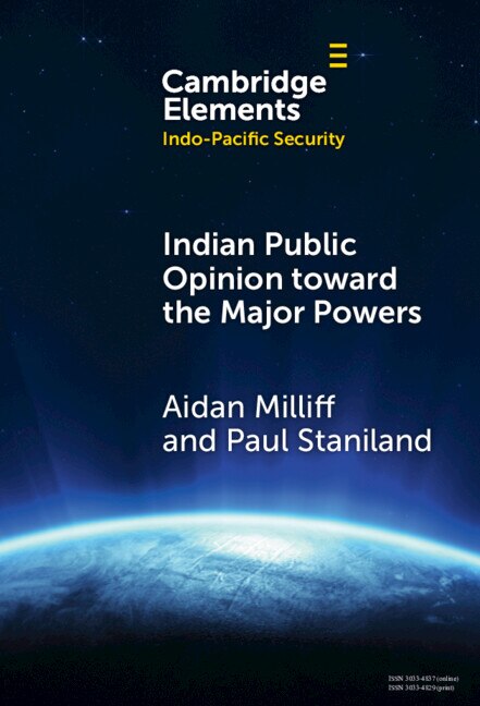 Front cover_Indian Public Opinion toward the Major Powers