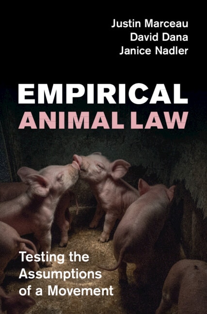 Front cover_Empirical Animal Law