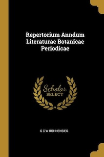 Repertorium Anndum Literaturae Botanicae Periodicae