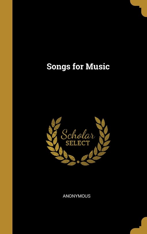 Couverture_Songs for Music