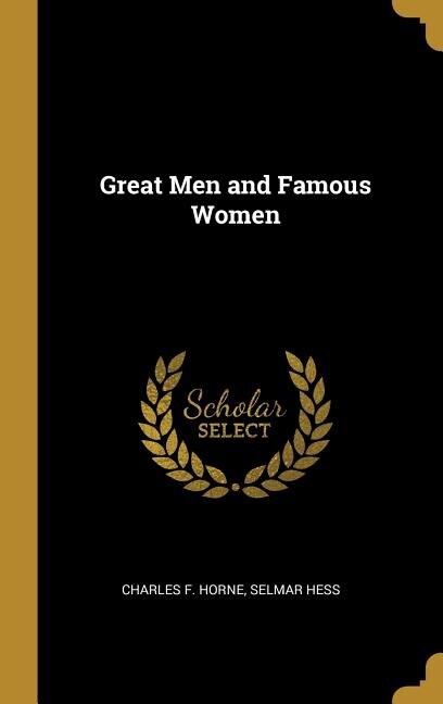 Couverture_Great Men and Famous Women