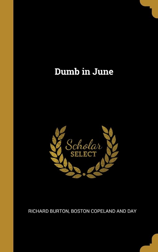 Front cover_Dumb in June