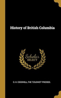 Couverture_History of British Columbia