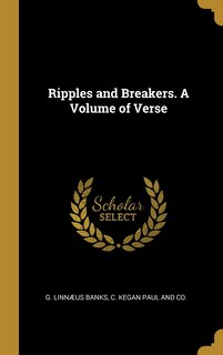 Couverture_Ripples and Breakers. A Volume of Verse