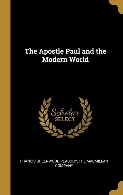 Couverture_The Apostle Paul and the Modern World