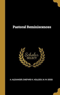 Front cover_Pastoral Reminiscences