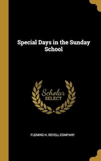 Special Days in the Sunday School