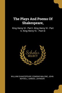 Front cover_The Plays And Poems Of Shakespeare,