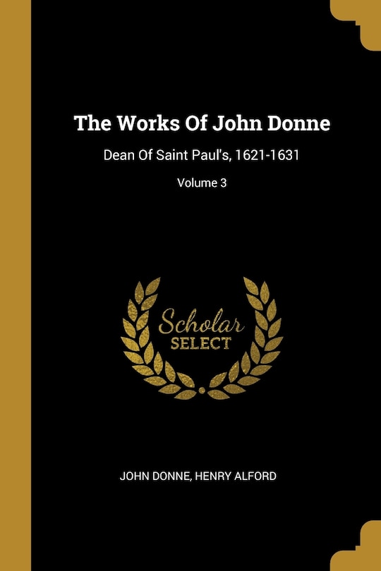 Front cover_The Works Of John Donne
