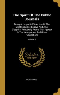 Front cover_The Spirit Of The Public Journals